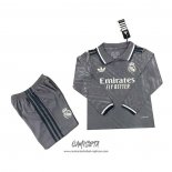 Tercera Camiseta Real Madrid 2024-2025 Nino Manga Larga