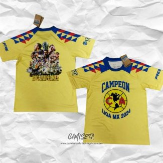 Camiseta America Champion 2024-2025 Amarillo Tailandia