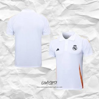 Camiseta Polo del Real Madrid 2024-2025 Blanco