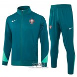 Chandal de Chaqueta del Portugal 2024-2025 Verde