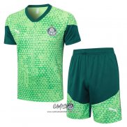 Chandal del Palmeiras 2024-2025 Manga Corta Verde - Pantalon Corto