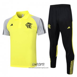 Conjunto Polo del Flamengo 2024-2025 Amarillo