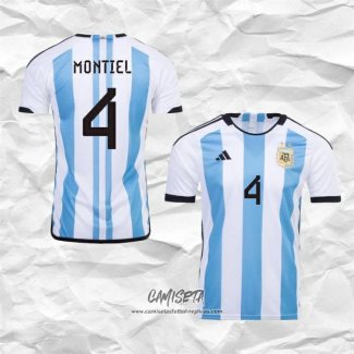 Primera Camiseta Argentina Jugador Montiel 2022