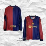 Primera Camiseta Barcelona 2024-2025 Manga Larga