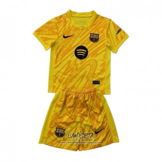 Primera Camiseta Barcelona Portero 2024-2025 Nino