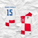 Primera Camiseta Croacia Jugador Mario Pasalic 2024
