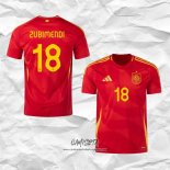 Primera Camiseta Espana Jugador Zubimendi 2024