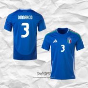 Primera Camiseta Italia Jugador Dimarco 2024-2025