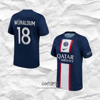 Primera Camiseta Paris Saint-Germain Jugador Wijnaldum 2022-2023