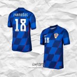 Segunda Camiseta Croacia Jugador Ivanusec 2024