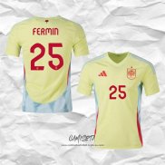 Segunda Camiseta Espana Jugador Fermin 2024