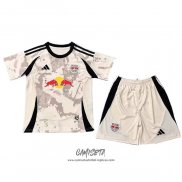 Segunda Camiseta New York Red Bulls 2025 Nino