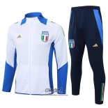 Chaqueta del Italia 2024-2025 Blanco y Azul