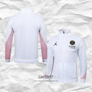 Chaqueta del Paris Saint-Germain Jordan 2024-2025 Blanco