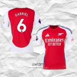 Primera Camiseta Arsenal Jugador Gabriel 2024-2025