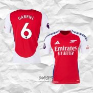 Primera Camiseta Arsenal Jugador Gabriel 2024-2025