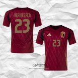Primera Camiseta Belgica Jugador Vermeeren 2024