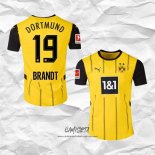 Primera Camiseta Borussia Dortmund Jugador Brandt 2024-2025