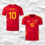 Primera Camiseta Espana Jugador Olmo 2024