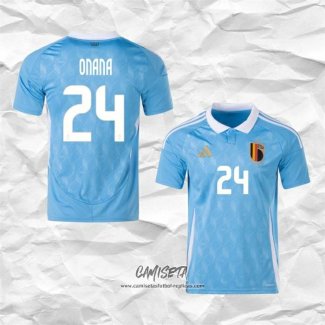 Segunda Camiseta Belgica Jugador Onana 2024