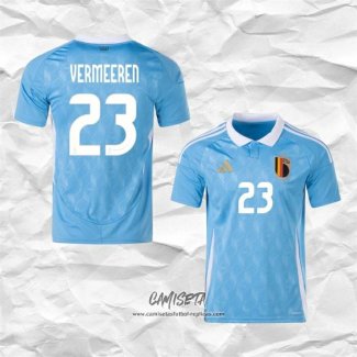 Segunda Camiseta Belgica Jugador Vermeeren 2024