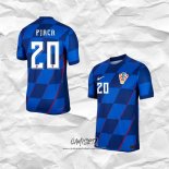 Segunda Camiseta Croacia Jugador Pjaca 2024