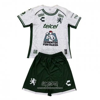 Segunda Camiseta Leon 2024-2025 Nino