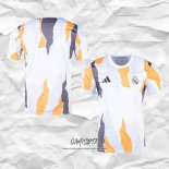 Camiseta Pre Partido del Real Madrid 2024 Blanco