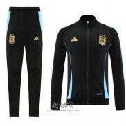 Chandal de Chaqueta del Argentina 2024-2025 Negro