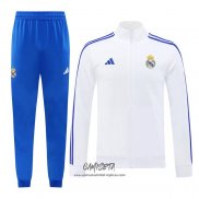 Chandal de Chaqueta del Real Madrid 2024-2025 Blanco