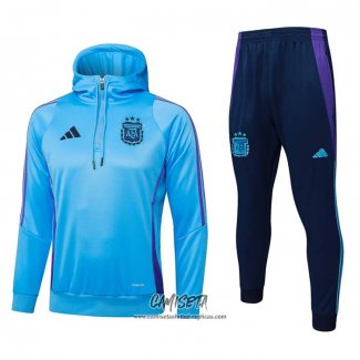 Chandal de Sudadera del Argentina 2024-2025 Azul