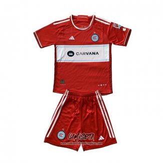 Primera Camiseta Chicago Fire 2024-2025 Nino