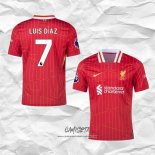 Primera Camiseta Liverpool Jugador Luis Diaz 2024-2025