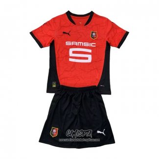 Primera Camiseta Stade Rennais 2024-2025 Nino