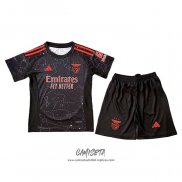 Segunda Camiseta Benfica 2024-2025 Nino