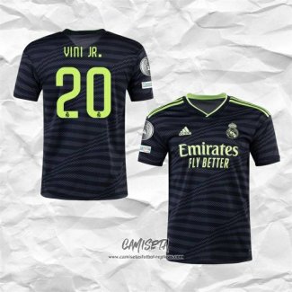 Tercera Camiseta Real Madrid Jugador Vini JR. 2022-2023