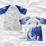 Camiseta Japon Dragon 2024-2025 Azul Tailandia