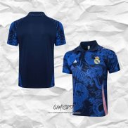 Camiseta Polo del Real Madrid Dragon 2024-2025 Azul