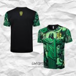 Camiseta de Entrenamiento Brasil Jesus 2024-2025 Verde