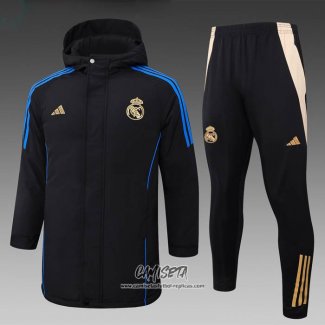 Chandal de Invierno del Real Madrid 2024-2025 Negro