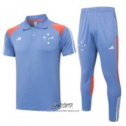 Conjunto Polo del Cruzeiro 2024-2025 Gris