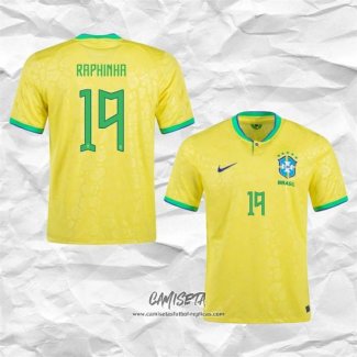 Primera Camiseta Brasil Jugador Raphinha 2022