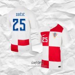 Primera Camiseta Croacia Jugador Sucic 2024
