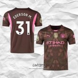 Primera Camiseta Manchester City Jugador Portero Ederson M. 2024-2025