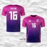 Segunda Camiseta Alemania Jugador Anton 2024