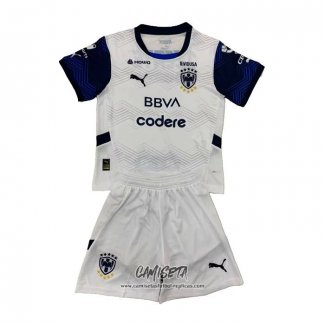 Segunda Camiseta Monterrey 2024-2025 Nino