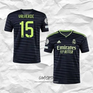 Tercera Camiseta Real Madrid Jugador Valverde 2022-2023