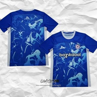 Camiseta Cruz Azul Portero 2024-2025 Azul Tailandia