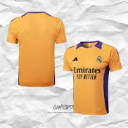 Camiseta de Entrenamiento Real Madrid 2024-2025 Naranja