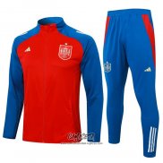 Chandal de Chaqueta del Espana 2024-2025 Rojo